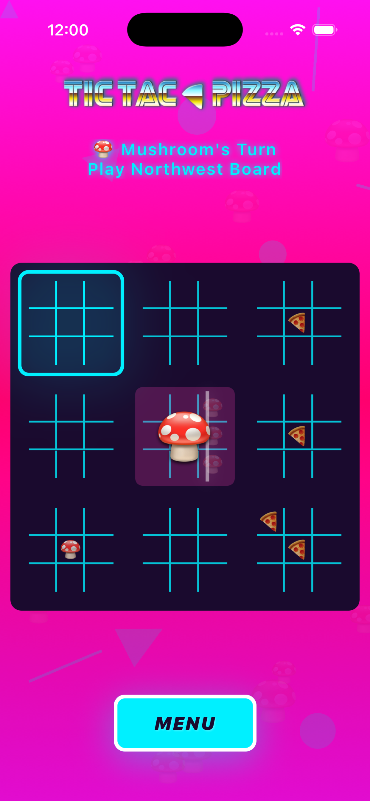 Tic Tac Pizza Screenshot 2